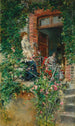 On the terrace - Giovanni Boldini — artwork view