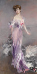 Portret van Madame Howard Johnston - Giovanni Boldini — weergave van het kunstwerk
