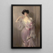 Portrait of Ena Wertheimer - Giovanni Boldini — framed artwork on a wall