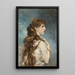 Portrait of Harriet Valentine Crocker Alexander - Giovanni Boldini — framed artwork on a wall