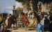 Een dans op het platteland - Giovanni Domenico Tiepolo — weergave van het kunstwerk