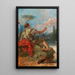Pâris tenant une pomme - Giovanni Domenico Tiepolo — ingelijst kunstwerk aan de muur