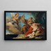 Het Offer van Isaak - Giovanni Domenico Tiepolo — ingelijst kunstwerk aan de muur