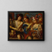 Het Triomf van David - Giovanni Francesco Guerrieri — ingelijst kunstwerk aan de muur