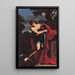 David - Giovanni Francesco Romanelli — ingelijst kunstwerk aan de muur