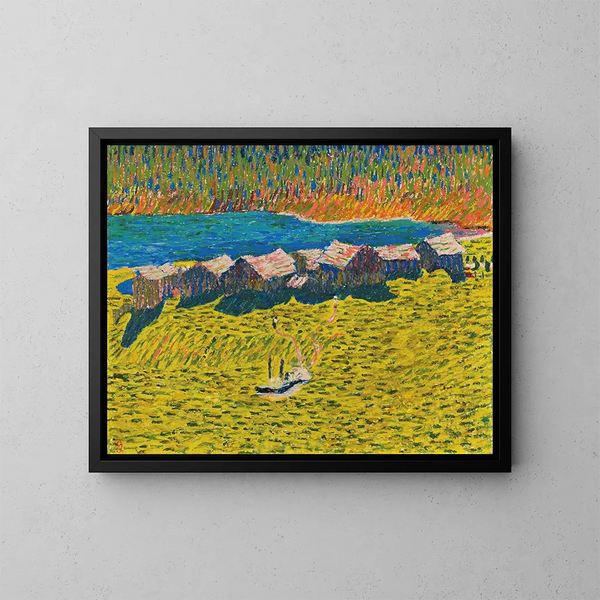 Capolago - Giovanni Giacometti — ingelijst kunstwerk aan de muur