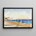 Lido de Venise - Giovanni Giacometti — framed artwork on a wall
