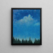 Moonlight Painting - Giovanni Giacometti — framed artwork on a wall