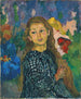 Portrait of Ottilia Giacometti - Giovanni Giacometti — artwork view
