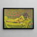 Théodora - Giovanni Giacometti — framed artwork on a wall
