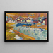 Springtime at Stampa - Giovanni Giacometti — framed artwork on a wall