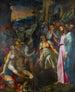 De verrijzenis van Lazarus - Giovanni Girolamo Muziano — weergave van het kunstwerk