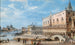 Venice painting, Riva degli Schiavoni with the Doge's Palace and Santa Maria della Salute in the background - Giovanni Grubacs — artwork view