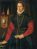 Portret van een edele vrouw - Giovanni Paolo Lolmo — weergave van het kunstwerk