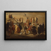 Festival op het Piazza Navona - Giovanni Paolo Panini — ingelijst kunstwerk aan de muur