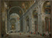 Binnenkant van Sint-Pieter in Rome - Giovanni Paolo Panini — weergave van het kunstwerk