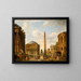 Roman Caprice: Het Panthéon en andere monumenten - Giovanni Paolo Panini — ingelijst kunstwerk aan de muur