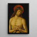 Le Christ en homme de douleurs - Giovanni Santi — ingelijst kunstwerk aan de muur