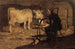 Filage - Giovanni Segantini — weergave van het kunstwerk