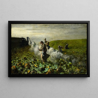 Giovanni Segantini - The Pumpkin Harvest.webp