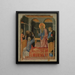 Saint Jean l'Évangéliste ressuscite Drusiana - Giovanni di Paolo — framed artwork on a wall