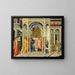 De presentatie van Christus in de tempel - Giovanni di Paolo — ingelijst kunstwerk aan de muur