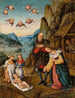 De Heilige Familie - Girolamo Marchesi — weergave van het kunstwerk