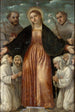 La Vierge de Miséricorde - Girolamo Romanino — weergave van het kunstwerk