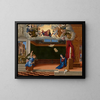 Girolamo da Santacroce - The Annunciation.webp