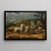 Rebecca bij de put - Girolamo da Treviso — ingelijst kunstwerk aan de muur