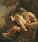 Saturnus die zijn kind verslindt - Giulia Lama — weergave van het kunstwerk