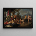 Bacchanale - Giulio Carpioni — ingelijst kunstwerk aan de muur