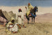 Nomades du désert - Giulio Rosati — weergave van het kunstwerk