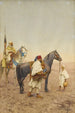 Pause dans le désert - Giulio Rosati — weergave van het kunstwerk