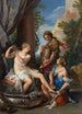 Bethsabée au bain - Giuseppe Bartolomeo Chiari — artwork view