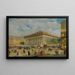La Bourse - Giuseppe Canella — ingelijst kunstwerk aan de muur