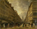 La rue de la Paix - Giuseppe Canella — weergave van het kunstwerk