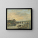 Le Palais Bourbon et le pont Louis XVI, pont de la Concorde - Giuseppe Canella — ingelijst kunstwerk aan de muur