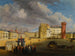 Turijn, uitzicht op de Piazetta Reale - Giuseppe Canella — weergave van het kunstwerk