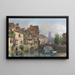Vue de Rouen - Giuseppe Canella — ingelijst kunstwerk aan de muur