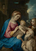 Madone avec l'Enfant, Jérôme et les anges - Giuseppe Cesari — weergave van het kunstwerk
