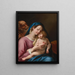 La Sainte Famille - Giuseppe Cesari — ingelijst kunstwerk aan de muur