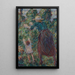 Butterfly Painting - Giuseppe Cominetti — framed artwork on a wall