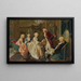 Een muzikale onderbreking - Giuseppe Guidi — ingelijst kunstwerk aan de muur