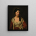 Portret van een dame - Giuseppe Marchi — ingelijst kunstwerk aan de muur