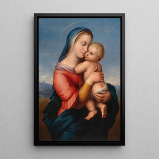 Giuseppe Mazzolini - Madonna Tempi after Raphael.webp
