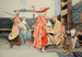 Chez le cadi - Giuseppe Signorini — weergave van het kunstwerk
