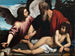 Het Offer van Isaak - Giuseppe Vermiglio — weergave van het kunstwerk