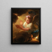 Allegorie van het menselijk leven - Godfried Schalcken — ingelijst kunstwerk aan de muur