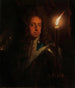Portret van Guillaume III 1650-1702 Prins van Oranje Stadhouder en vanaf 1689 Koning van Engeland - Godfried Schalcken — weergave van het kunstwerk